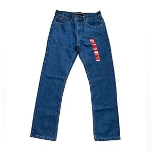 Denim Co Straight Leg Regular Fit Jeans Mens Size W30x L30 Blue New